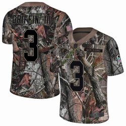 Men Baltimore Ravens #3 Griffin III nike Camo Color Rush Limited Jersey