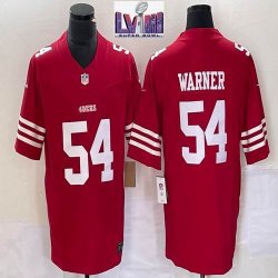 Nike San Francisco 49ers #54 Fred Warner red Nike Vapor F.U.S.E. Limited Jersey