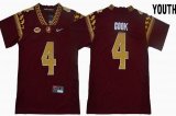 Youth Florida State Seminoles Dalvin Cook #4 red College Football Jersey