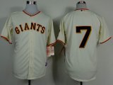 San Francisco Giants #7 Gregor Blanco beige MLB baseball Jerseys