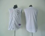 Colorado Rockies white vest Jersey