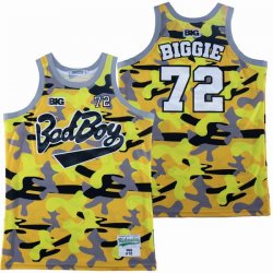 #72 BIGGIE BADBOY CAMO BASKETBALL JERSEY-SG