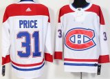 Adidas Montreal Canadiens #31 Carey Price white ice hockey jerseys