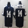 Nike Dallas Cowboys #14 Andy Dalton blue white Color Rush Limited Jersey-BD