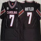 South Carolina Gamecocks #7 Spencer Rattler black ncaa jerseys