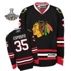 Tony Esposito Jersey 35 Black Chicago Blackhawks Jerseys