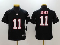 Kid Atlanta Falcons #11 Julio Jones Nike black Color Rush Limited Jersey