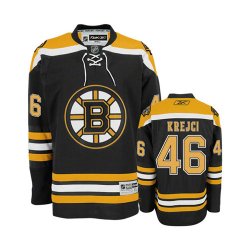 Boston Bruins David Krejci 46 Black jersey