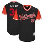 Washington Nationals #34 Big Kid black classic baseball Jerseys