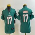 Youth Miami Dolphins #17 Jaylen Waddle green Nike Color Rush Limited Jersey-BD