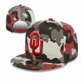 2022 Oklahoma Sooners camo NCAA Snapback Hats