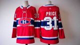 Adidas Montreal Canadiens #31 Carey Price red ice hockey jerseys