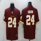 Nike Washington Redskins #24 Antonio Gibson red Color Rush Limited Jersey