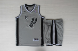 San Antonio Spurs Patrick Mills #8 gray nba suits