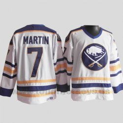 Buffalo Sabres 7 MARTIN nhl white jersey