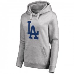 Los Angeles Dodgers Women\'s Secondary Color Primary Logo Pullov