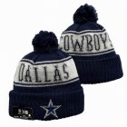 2024 Cowboys navy white NFL Sports Cuffed Knit Hats