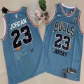 Chicago Bulls #23 Michael Jordan blue nba jerseys 85th Anniversary Edition-SG