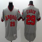 2016 Anaheim Angels #29 Rod Carew gray elite baseball jersey