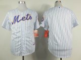 New York Mets blank White Blue Strip baseball Jerseys