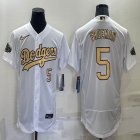 2022 MLB All-Star Nike Los Angeles Dodgers #5 Freddie Freeman white Flexbase Authentic Collection Jersey-BD