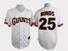 2015 San Francisco Giants Barry Bonds 25# white baseball jersey