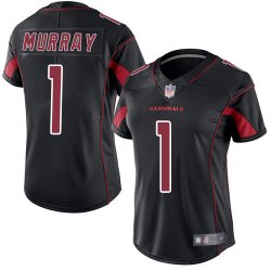 Women Arizona Cardinals #1 Kyler Murray black nike Color Rush Limited Jersey