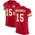 Youth Nike Kansas City Chiefs #15 Patrick Mahomes red Color Rush Limited Jerseys