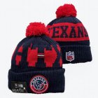 2024 Houston Texans blue red NFL Sports Cuffed Knit Hats