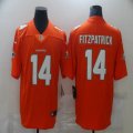 Miami Dolphins #14 Ryan Fitzpatrick Nike orange Color Rush Limited Jersey