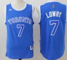 New Toronto Raptors #7 Kyle Lowry Blue Stitched NBA Jerseys