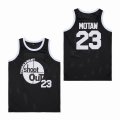 Tournament Shoot out #23 Motaw black basketball jerseys-SG