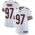 Nike Chicago Bears #97 Young white Color Rush Limited Jerseys