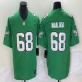 Nike Philadelphia Eagles #68 Mailata green baseball jerseys -BD