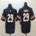 Nike Chicago Bears #29 Tarik Cohen dark blue Color Rush Limited Jerseys-BD