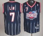 Houston Rockets LIN 7# blue Fashion Swingman Jersey