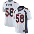 Denver Broncos #58 Von Miller Nike white Color Rush Limited Jersey