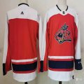 Adidas Columbus Blue Jackets blank red ice hockey jersey-PD