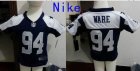 Nike Dallas Cowboys 94 DeMarcus Ware Game Blue NFL Thanksgiving Children Jerseys