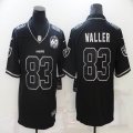 Nike Oakland Raiders #83 Darren Waller black Color Rush Limited Jersey-BD