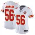 Women Nike Kansas City Chiefs #56 D.Johnson white Color Rush Limited Jerseys