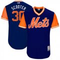 New York Mets #30 Scooter blue classic baseball Jerseys