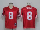 San Francisco 49ers #8 Young Red jersey