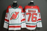 Adidas New Jersey Devils #76 P.K Subban white Ice Hockey jersey