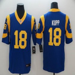 Nike Los Angeles Rams #18 Cooper Kupp blue Color Rush Limited Jerseys-city version