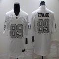 Nike Oakland Raiders #89 Edwards Throwback White Color Rush Limited Jersey-BD