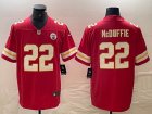 Nike Kansas City Chiefs #22 Trent McDuffie red Color Rush Limited Jersey