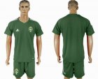 2018 World cup Swedish green goalkeeper soccer jersey