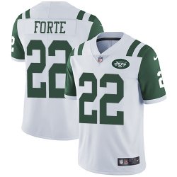 Nike New York Jets #22 Matt Forte white Color Rush Limited Jersey