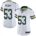 Women Packers #53 Nick Perry Nike white Color Rush Limited Jersey